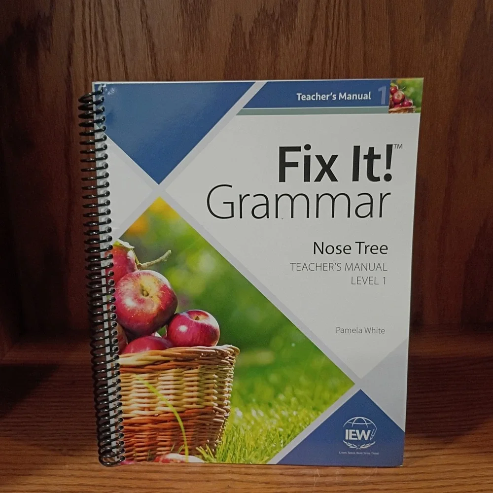 Fix It! Grammar: Level 1 Nose Tree [Teachers Manual Book] Paperback